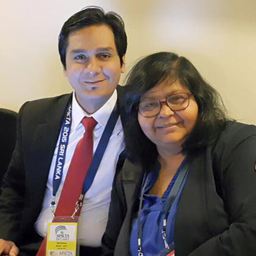 Baqr with Jehan Ara